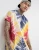 Import New design Super Oversized T-Shirt With Roll Sleeve And Bright Tie Dye Wash from China