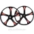Import New Design Wheelset 26 inch 5 Spoke Fat Bike Wheels Bicycle Electric Magnesium Alloy Font Bike Wheels For Bicycle from China