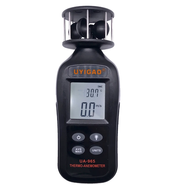 New digital wind speed meter anemometer