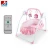 Import New pink baby bed electric automatic swing baby crib HC407020 from China