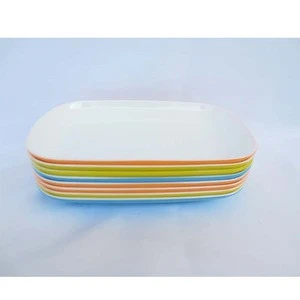 New products Cheap Bulk Black Melamine Plate chinese supplier