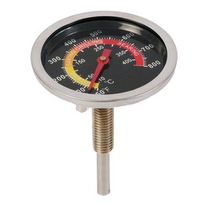New Stainless Steel BBQ Smoker Grill Thermometer Temperature Gauge 10-400C Bimetallic Oven Thermometer