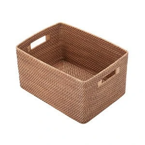 New style cheapest products online  rattan basket vietnam/ rattan storage basket/ square rattan storage basket wholesale