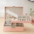 Import New Style Double-Layer Leather Earrings Jewelry Storage Box from China