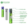 New Trend Fast Charge 1 Hour 600mWh 1.5V Common Used 10440 AAA Batteries Rechargeable Lithium Battery with LED indicator