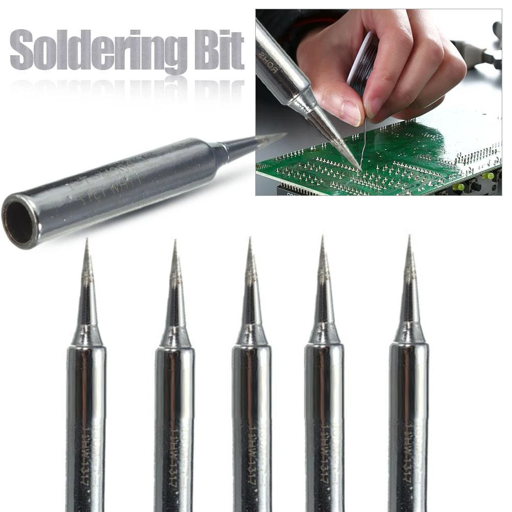 New Wholesale 5PCS/Set 900m-T-I Welding Tool Lead-Free Soldering Iron Head Bit