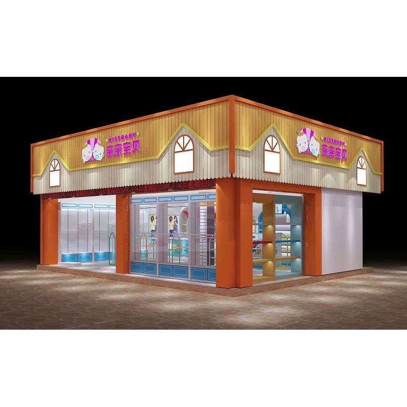 Newest designer clothes famous brands men sport clothes display kiosk for clothing store furniture