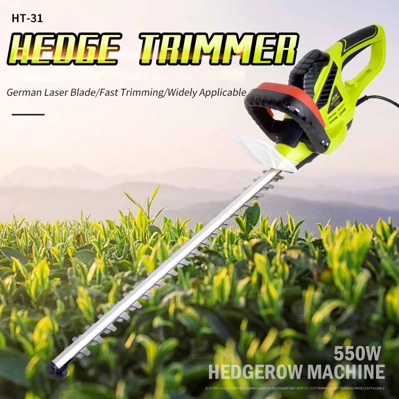 Newest Powerful Garden Machinery Corded Hedge Trimmer
