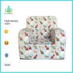 Ningbo Dearbebe Children Furniture Living Room Sofa Mini Armchair Flip Foam Lazy Baby Sofa Seat Kids Sofa