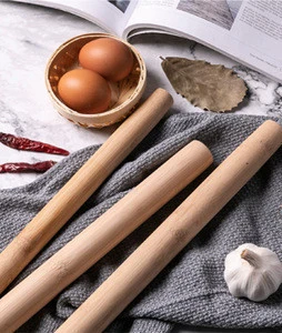 Noodle Dumpling Bamboo Rolling Pin For Kitchen