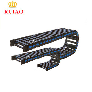nylon bridge or enclosed cnc energy drag chain flexible cable tray