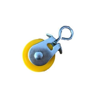 Nylon custom nylon rope pulley for poultry drinking system