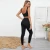 Import Nylon Spandex Quick-drying Yoga Beauty Set Professional Sports Running Seamless Fitness Bra Set from China