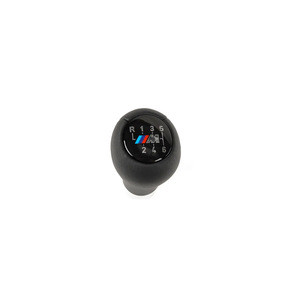 OEM 25117896886 black 6-Speed Leather car gear shift knobs for BMW M Sport E46 E60 E61