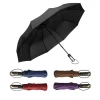 OEM Cheap Advertising Telescopic Windproof Automatic Portable Travel 3 Folding Umbrella Rain Auto