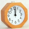 OEM Custom Square Battery Powered Wooden Silent Digital Bedroom Nightlight Table Alarm Clock Home Decorative Desk Clock