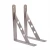 Import OEM Customized High Quality 304 Stainless Steel Sheet Metal Angle Brackets from China
