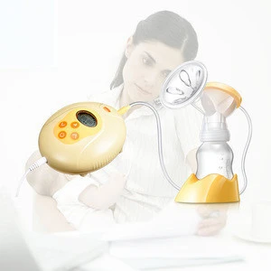 OEM electric breast pump for mom and baby milk feeding OEM breastfeeding supplies with milk storage bag and bottles