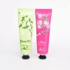 OEM high quality free sample best hand whitening cream lotion natural softening Green tea hand cream