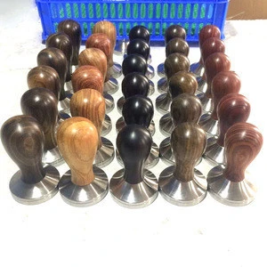 Oem Made In China 304 stainless Steel 58mm,51mm aluminium plastic coffee tamper