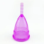 OEM medical level silicone menstrual cup Reusable Period Cup Tampon and Pad Alternative