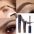 Import OEM Microblading Eyebrow Pen Waterproof Fork Tip Eyebrow Tattoo Pencil Long Lasting Professional Fine Sketch Liquid Eye Brow Pen from China