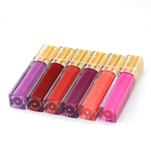 OEM multi colored matte liquid lipstick
