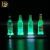 Import OEM ODM Adapter Black Acrylic Tabletop 4 bottles display RGB led Liquor Bottle Display for Bar from China