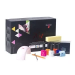 OEM service offered professional home use LED gel nail polish starter kit