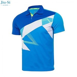 OEM&amp;ODM 100%Polyester men tennis wear tennis polo shirt