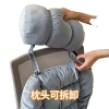 Office Chair Seat Cushion Winter Home with Adjustable Temperature 100% Polyester and Foam Filling