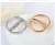 Import Office Lady Korean style metal circle shape Circular gold and silver hairpins from China