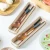 Import Old Carpenter Brand Wholesale Fancy Design Luxury Kids Adult Reusable Flatware Wooden Cutlery Travel Set With Case from China