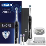 Oral-B 7000 Smartseries Electric Toothbrush, 3 Brush Heads, Black