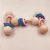 Import Organic Toddlers Natural Safety Paint Montessori Styled Baby Grasping Teething wooden baby rattle toys teether from China