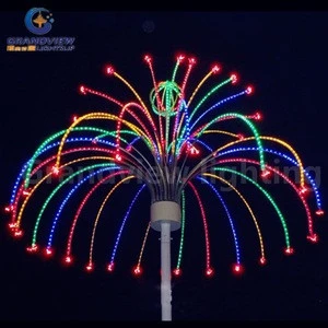 outdoor colorful LED Christmas firework light SR006