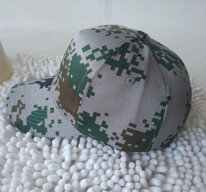 outdoor unisex Camouflage design sport hat  5 panel baseball cap
