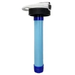 outdoor use plastic sports water filter bottle with ultrafiltration membrane