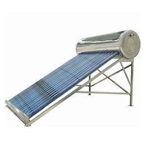 Outlet hot selling stainless steel low pressure solar water heater, solar thermal system