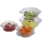 Import Oven safe glass cook pot casserole dish with handle borosilicate glass food heat pot for microwave and oven from China