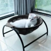 OWNSWING Free Standing Round Breathable Pet Bed Cat Hammock Cat Nest Pet Bed Dog Cat