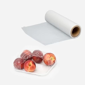 Packaging Shrink Tube White Roll Pof Factory Hot Perforated Polyolefin Shrink Film For Food Packaging Eggs