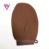 Padded Microfiber Exfoliator Mitt - Exfoliating Gloves To Prep And Exfoliate Skin For Self Tanner Sunless Tanning