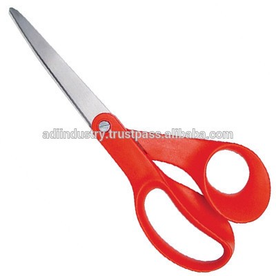 Pakistan wholesale large size plastic handle utility scissors/shears of 2014