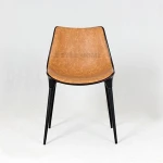 Passion leather dining chair restaurant chair