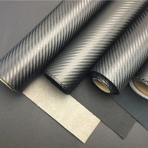 Patent carbon fiber Pu artificial leather for golf bags,car steering wheel ,shoes use