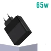 PC housing explossion-proof one USB universal 12v5A quick charging 65w mobile cell phone charger with EU/US plug