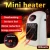 Import Personal Space Heater, Wall Mounted Auto Heater Mini Easy Home Electric Fan Heater from China