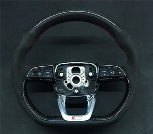 Personalized carbon fiber car steering wheel supplier for audi Q5L