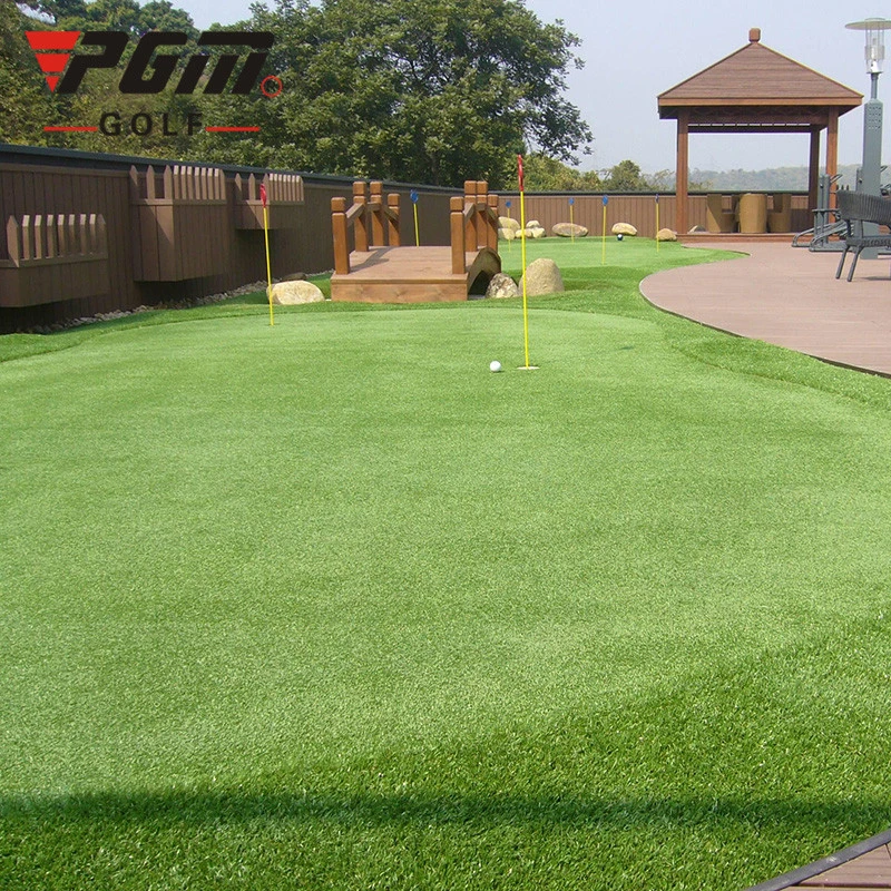 PGM artificial grass turf production line manufacturer tufts density nylon golf green artificial grass